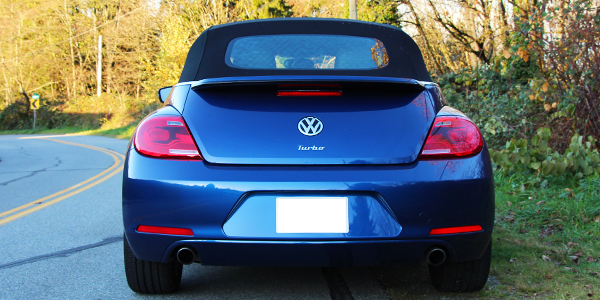 2014 Volkswagen Beetle Convertible Exterior Rear