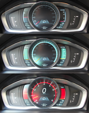 2015 Volvo S60 T5 Interior Dash Classic Eco Performance Gauges