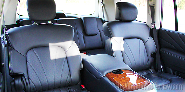 2015 Infiniti QX80 Interior Rear Seating