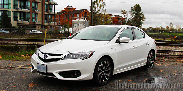 2016 Acura ILX A-Spec Exterior Front Side White