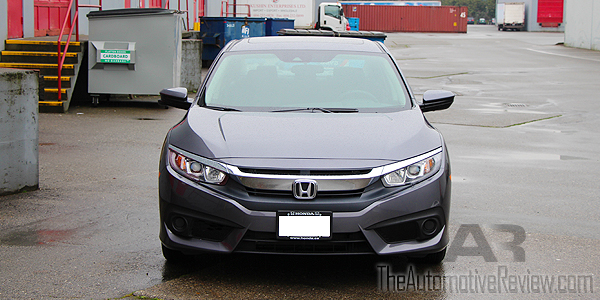 2016 Honda Civic Exterior Front Gray