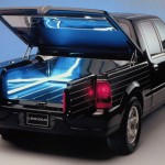 The term Cowboy Cadillac has long been used to describe pickup trucks dressed up with luxury features, but Lincoln was the first to try a luxury-brand pickup back in 2002. Based on a four-door Ford F-150, the Blackwood had a more posh interior and a short, 56.3-inch bed. Its utility was further limited by full carpeting in the cargo area, which was trimmed with stainless steel and unlikely to be used for transporting dirty cargo. A power-operated tonneau cover was included, however, so at least the carpet was protected from the elements. Not much of a success, just 3356 examples were sold before Lincoln pulled the plug after one year. Undaunted, the brand tried again with the Mark LT, a slightly more traditional pickup sold from 2006 to ’08. That too, found few takers.