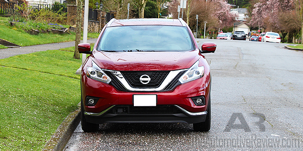 2016 Nissan Murano Cayenne Red Exterior Front
