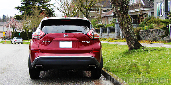 2016 Nissan Murano Cayenne Red Exterior Rear