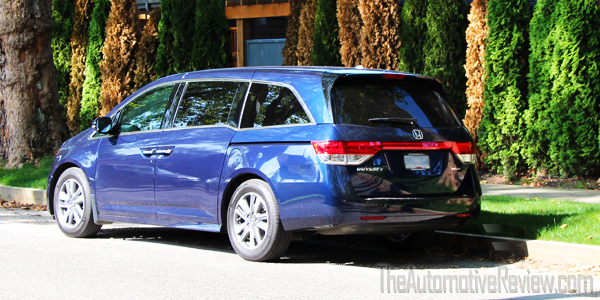2016 Honda Odyssey Exterior Blue Rear Side