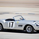 Ferraris always make up a significant proportion of top-level auction sales. Two Ferraris, in fact, have topped $ 30 million at auction: a 250GTO and a 335S Spider. The priciest Ferrari hammered sold at Monterey so far this year is this car. The 250GT California came in several derivations—including the one that starred in Ferris Bueller’s Day Off—and they regularly earn eight figures at auction.